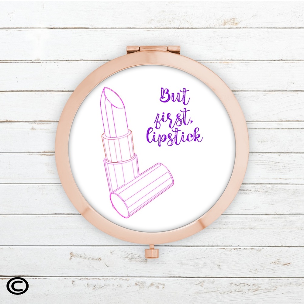 Funny Motivational Compact Mirrors